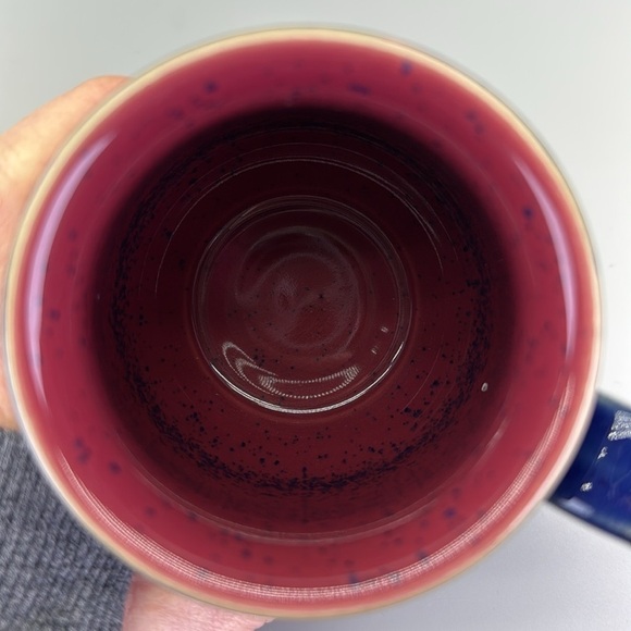 Denby England Cobalt Blue Pottery Mugs - Picture 6 of 8